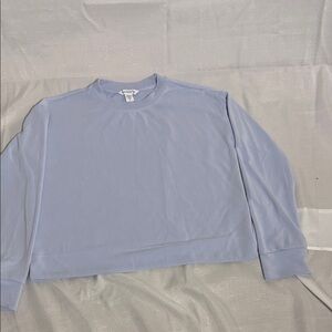 Athleta Soft Lavender Crew Neck Top